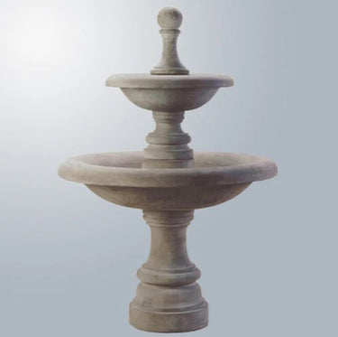 Giannini Garden Westminster Two Tier Fountain Tall